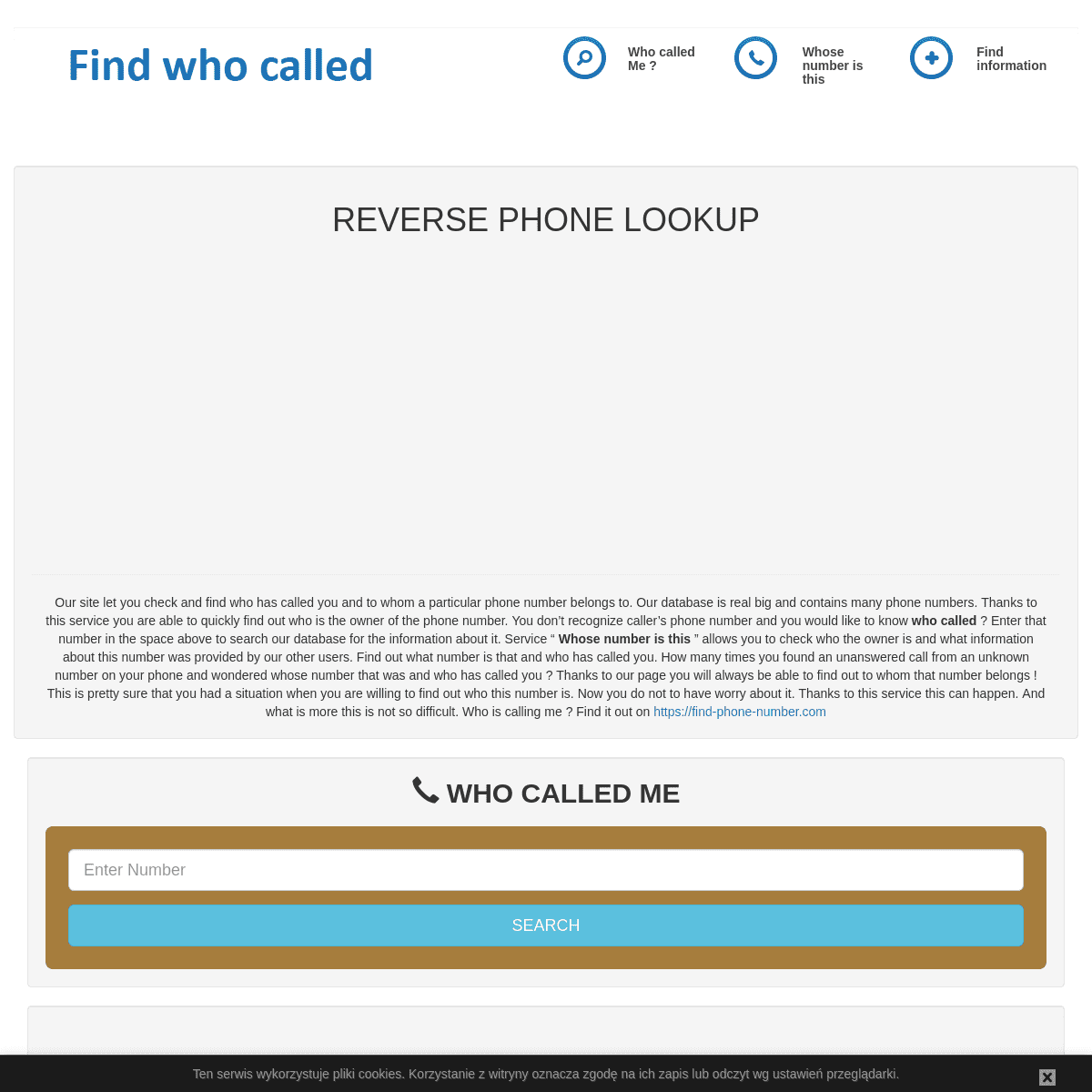 A complete backup of whose-number-is.com