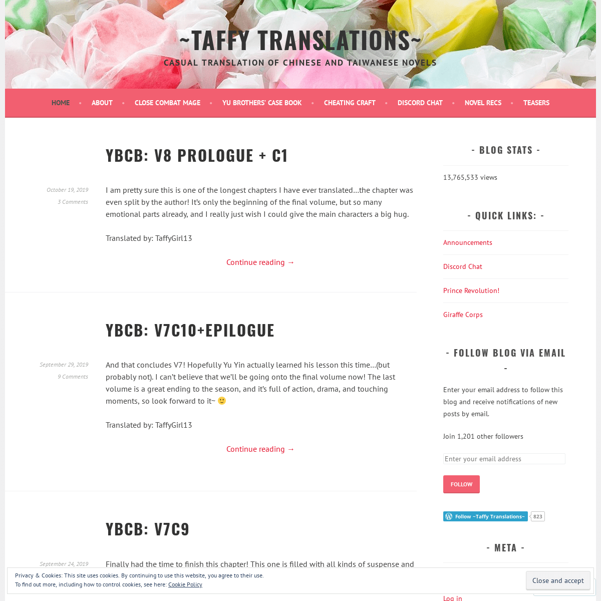 A complete backup of taffygirl13.wordpress.com