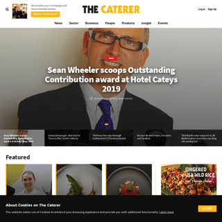 A complete backup of thecaterer.com
