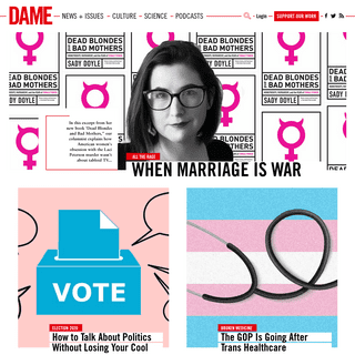Dame Magazine | For Women Who Know Better