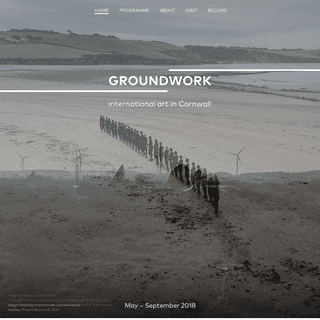 Groundwork : international art in Cornwall