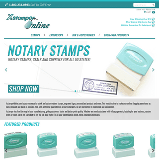 Xstamper Stamps | Pre-Inked Stamps | Free Shipping on Orders Over $10