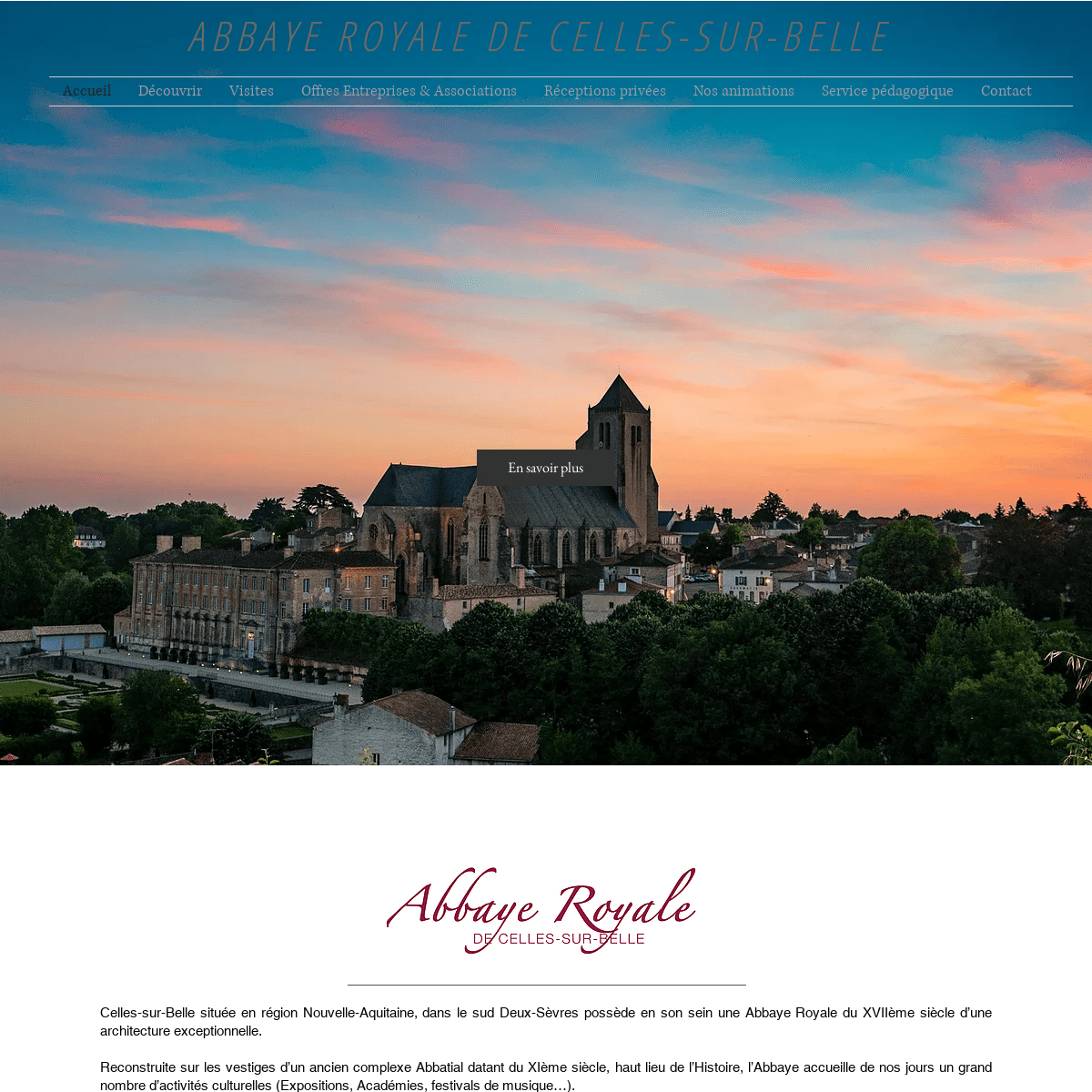 A complete backup of abbaye-royale-celles.com