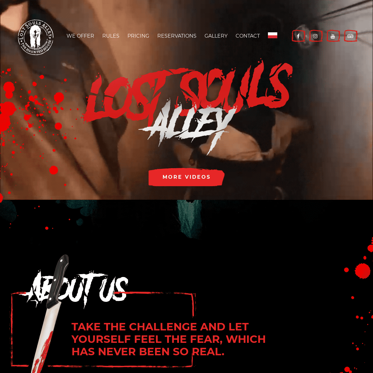 Lost Souls Alley – Haunted house – Kraków