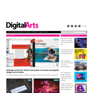 Inspiration, advice & tutorials across art & design - Digital Arts