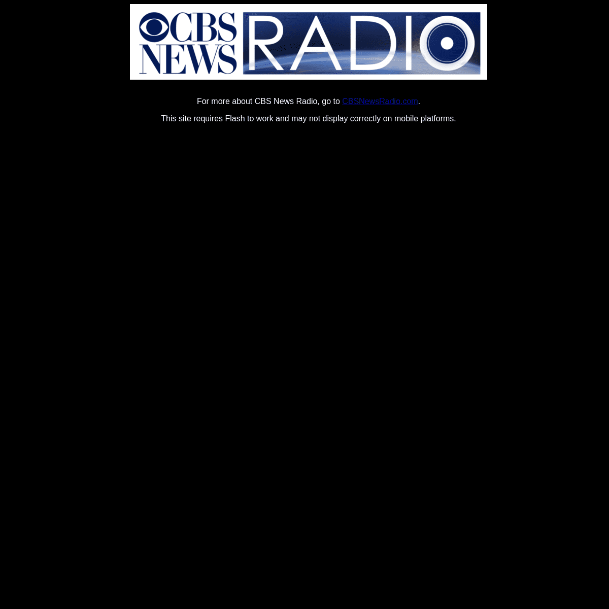 A complete backup of cbsradionewscast.com