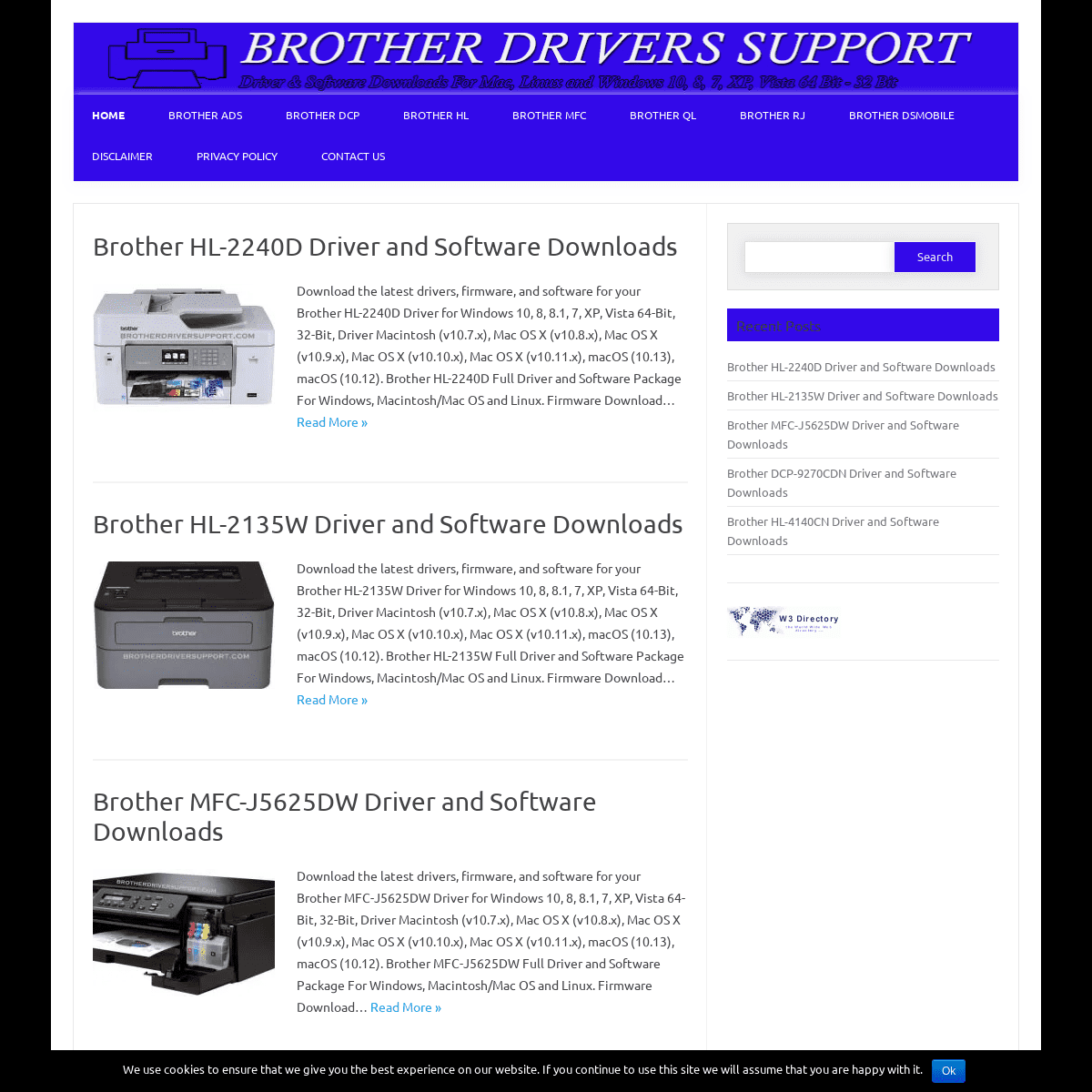 A complete backup of brotherdriversupport.com