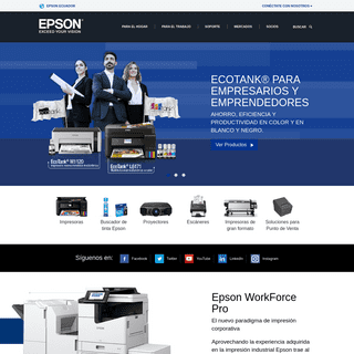 Epson Ecuador | Inicio