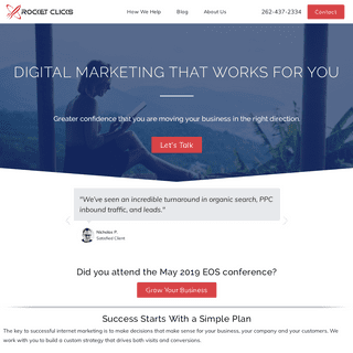 Milwaukee Internet Marketing Agency | SEO & PPC | Rocket Clicks