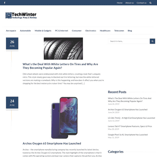 TechWinter – Technology News & Reviews – TechWinter is the premiere online source for aerospace, automobiles, consumer, gadg