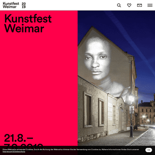  Kunstfest Weimar 2019 – Start