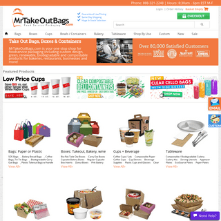 MrTakeOutBags | Foodservice Packaging | Food Packaging Supplier | MrTakeOutBags