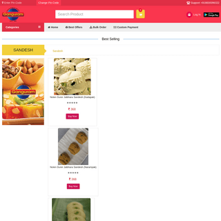 Online Sweet Shop - Ganguram