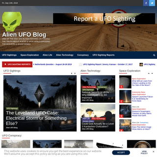 Alien UFO Blog | One of the few UFO blogs focused on finding the truth about aliens & UFOs while exposing the hoaxers & 
