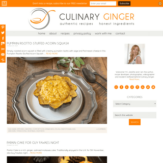 A complete backup of culinaryginger.com