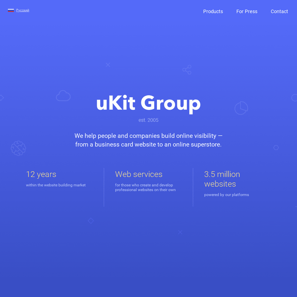 uKit Group | Developer of Traditional and AI Website Builders