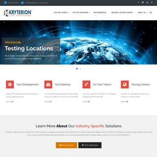Kryterion Global Testing Solutions |