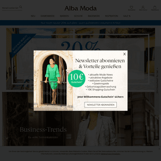 Mode für Damen bei ALBA MODA kaufen - exklusiv & italienisch