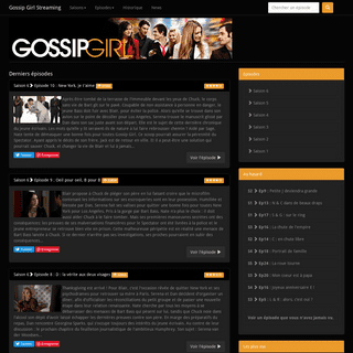 Gossip Girl Streaming - Tous les épisodes de Gossip Girl en streaming gratuitement