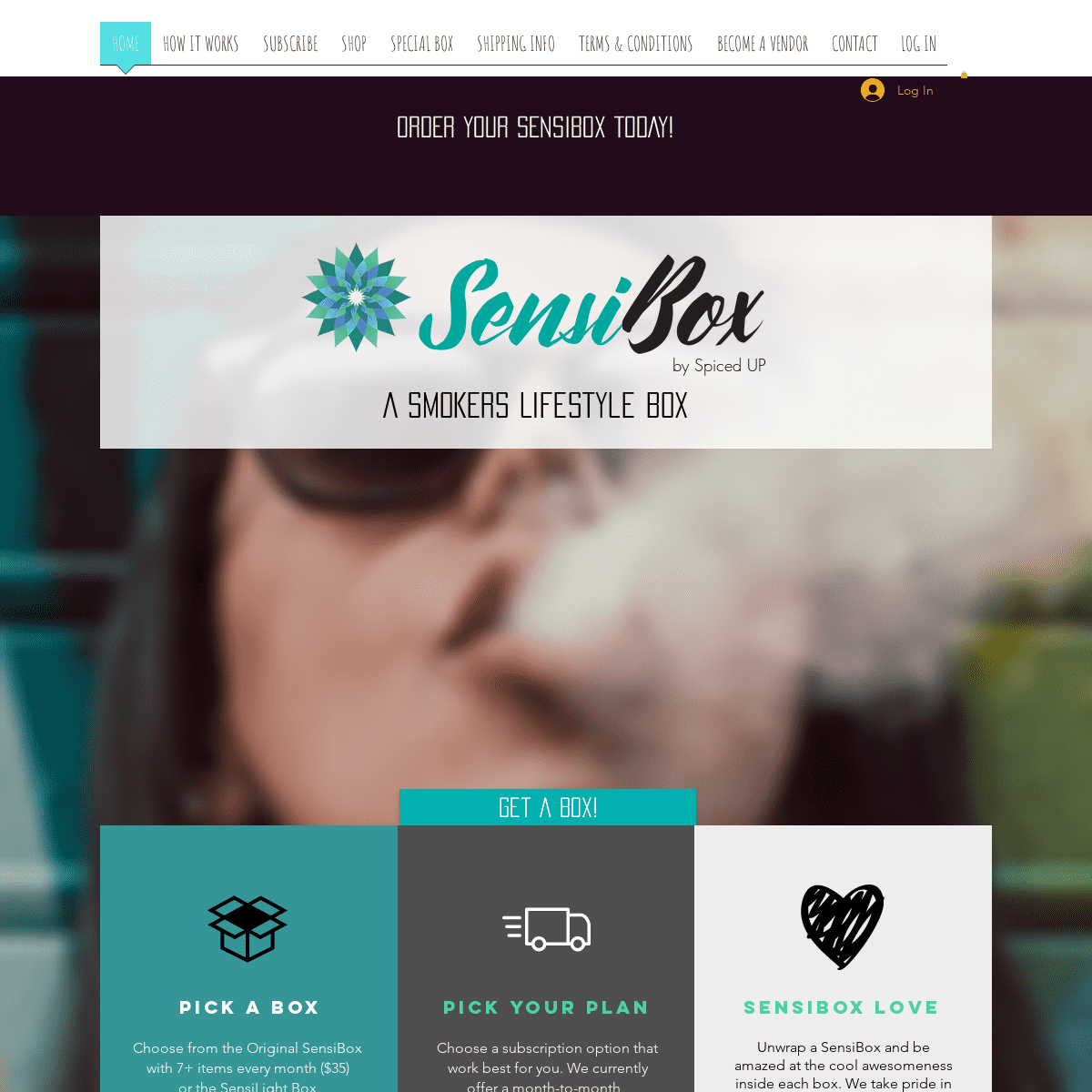 SensiBox | The Ultimate Smokers Subscription Box