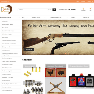 Shooting Supplies|Over 12,000 Shooting Supplies, Black Powder Cartridge Rifle|Cowboy Guns|Reloading - Buffalo Arms