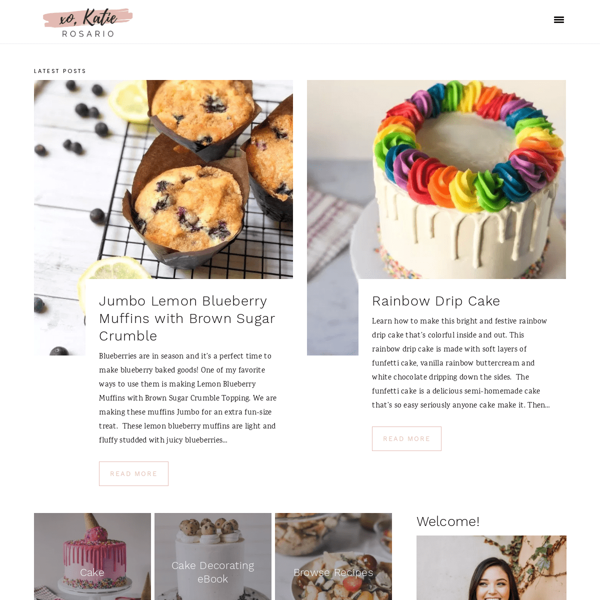 XO, Katie Rosario - Helping Home Bakers Gain Confidence in the Kitchen