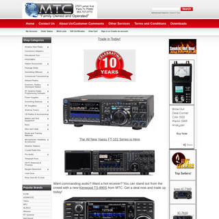 MTC Texas Sized Ham Radio and Electronic Deals | MTC
