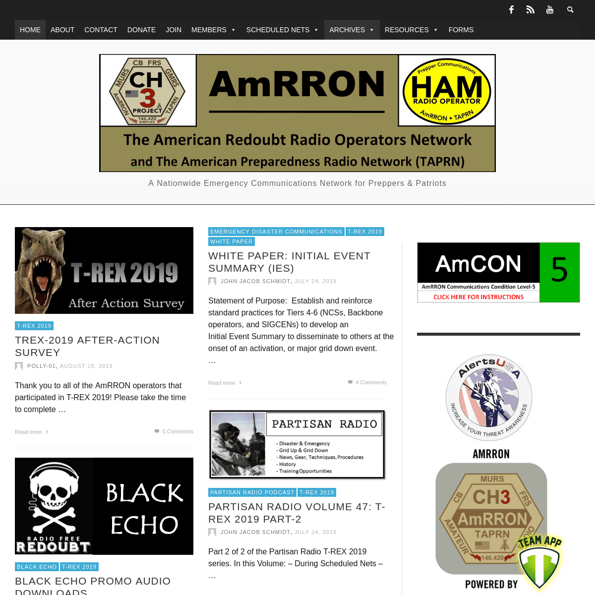 Homepage - AmRRON