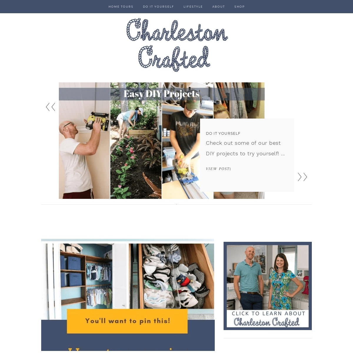 Charleston Crafted • A blog about home improvement, DIY projects and decor tutorials - join us as we craft our first home into o