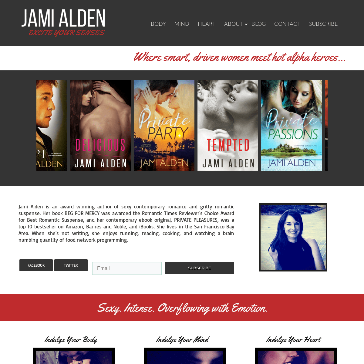 Jami Alden – Excite your senses