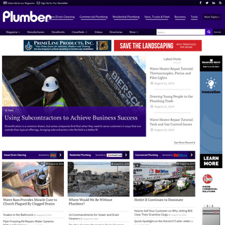 Exclusively Serving Plumbing Contractors and… | Plumber Magazine