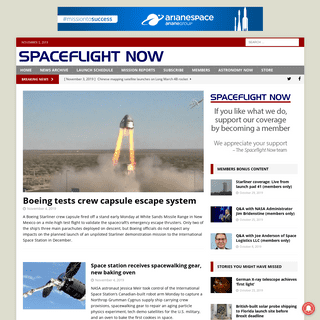A complete backup of spaceflightnow.com
