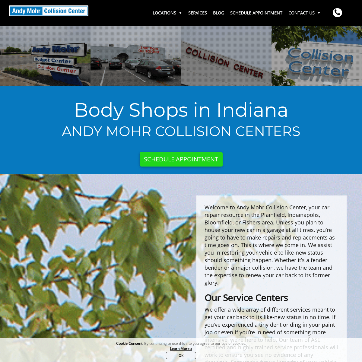 Body Shops in Indiana | Andy Mohr Collision Center