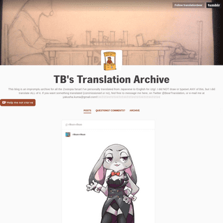 TB's Translation Archive
