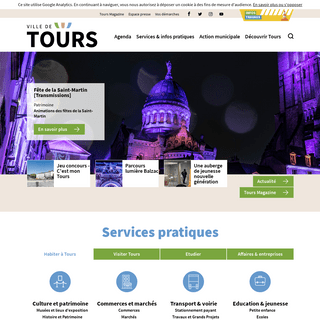 A complete backup of tours.fr