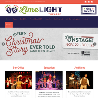 A complete backup of limelight-theatre.org