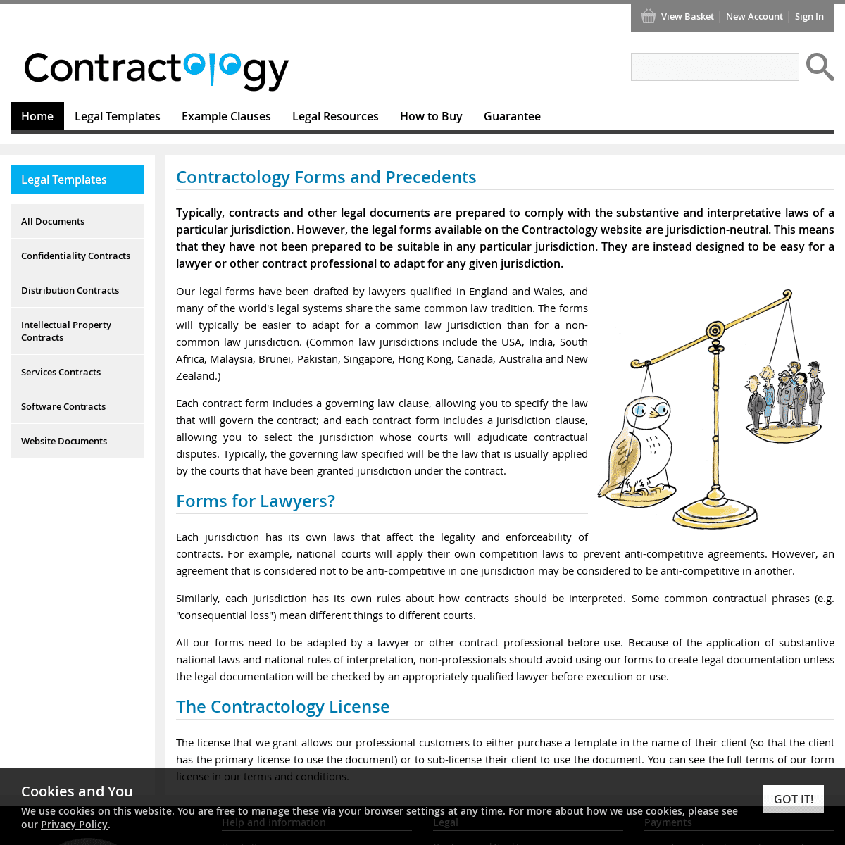A complete backup of contractology.com