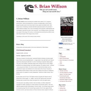 A complete backup of brianwillson.com
