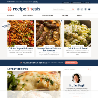 RecipeTin Eats - A Food Blog Serving Up Quick & Easy Dinner Recipes.