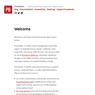 Pressbooks | Open publishing. Open web. Open source.