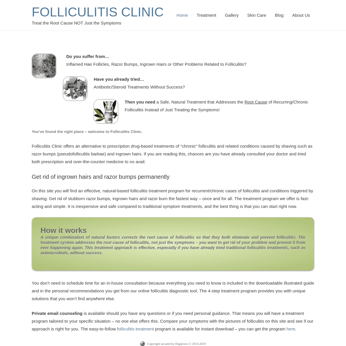New Treatment for Folliculitis - FOLLICULITIS CLINIC