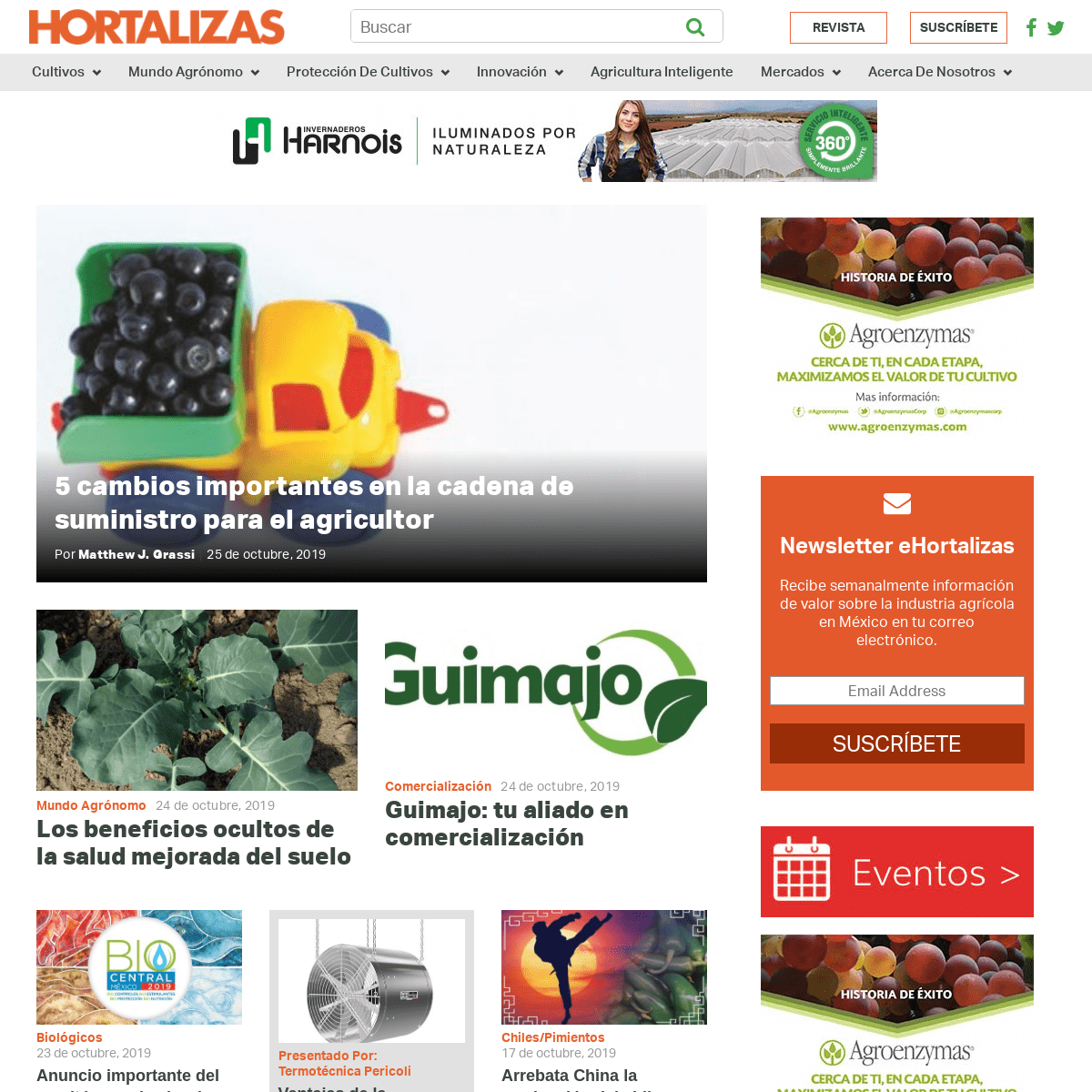 A complete backup of hortalizas.com