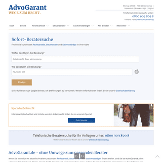 AdvoGarant - Wege zum Recht | www.advogarant.de