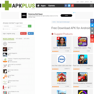 A complete backup of apk.plus