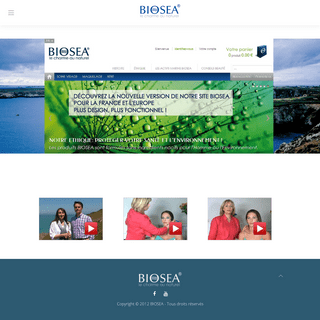 A complete backup of biosea.fr