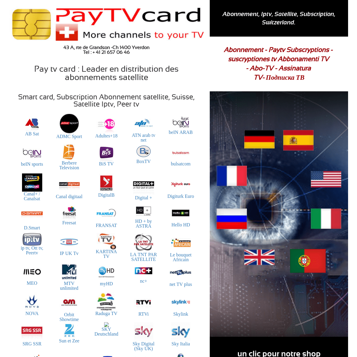 A complete backup of paytvcard.ch