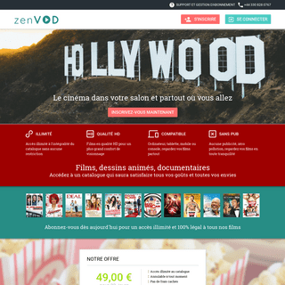 Films complets en français en streaming illimité et à télécharger ZenVOD