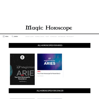A complete backup of magichoroscope.com