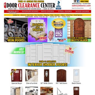 Door Clearance Center: #1 Store for Discount Doors