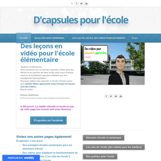 A complete backup of dcapsulespourlecole.weebly.com